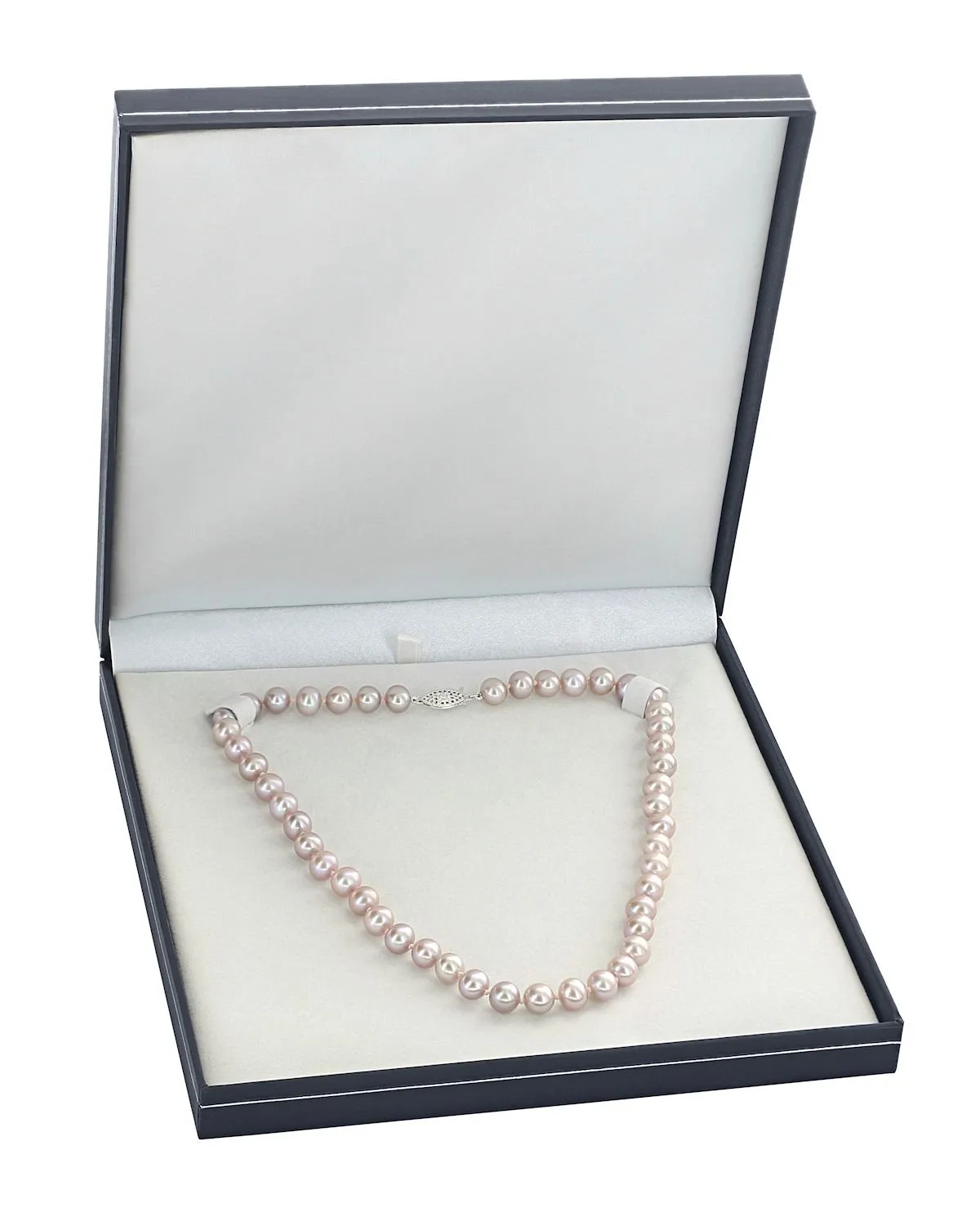 11.5-12.5mm Peach Freshwater Pearl Necklace - AAA Quality