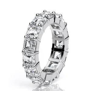 Asscher Cut Diamond Eternity Band