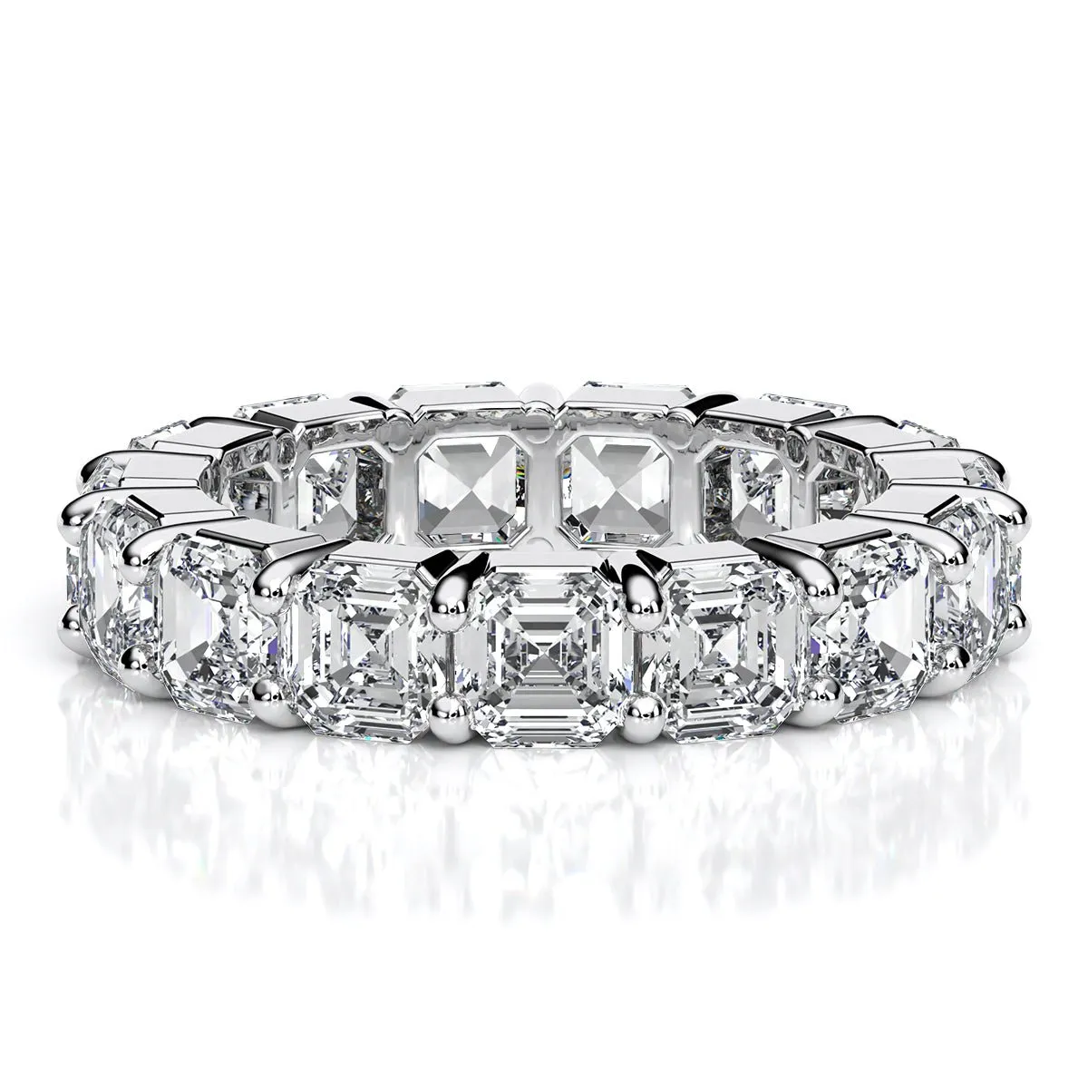 Asscher Cut Diamond Eternity Band