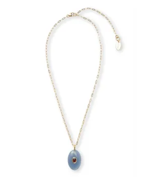 Atelier Pendant Necklace in Blue