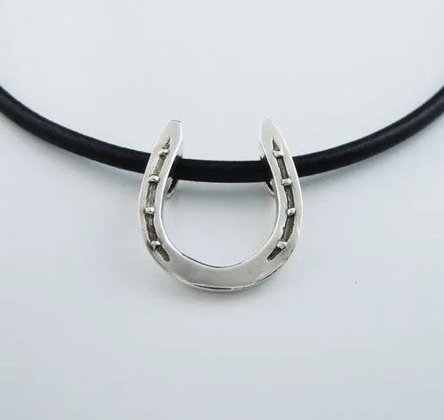 BEST Horseshoe Necklace Sterling Silver