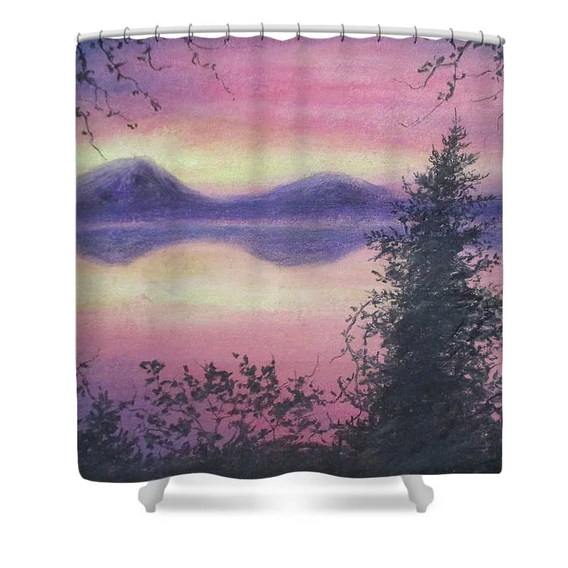 Cherry Nights - Shower Curtain