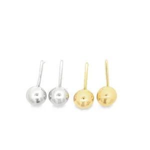 Circle Minimalist Stud Earrings