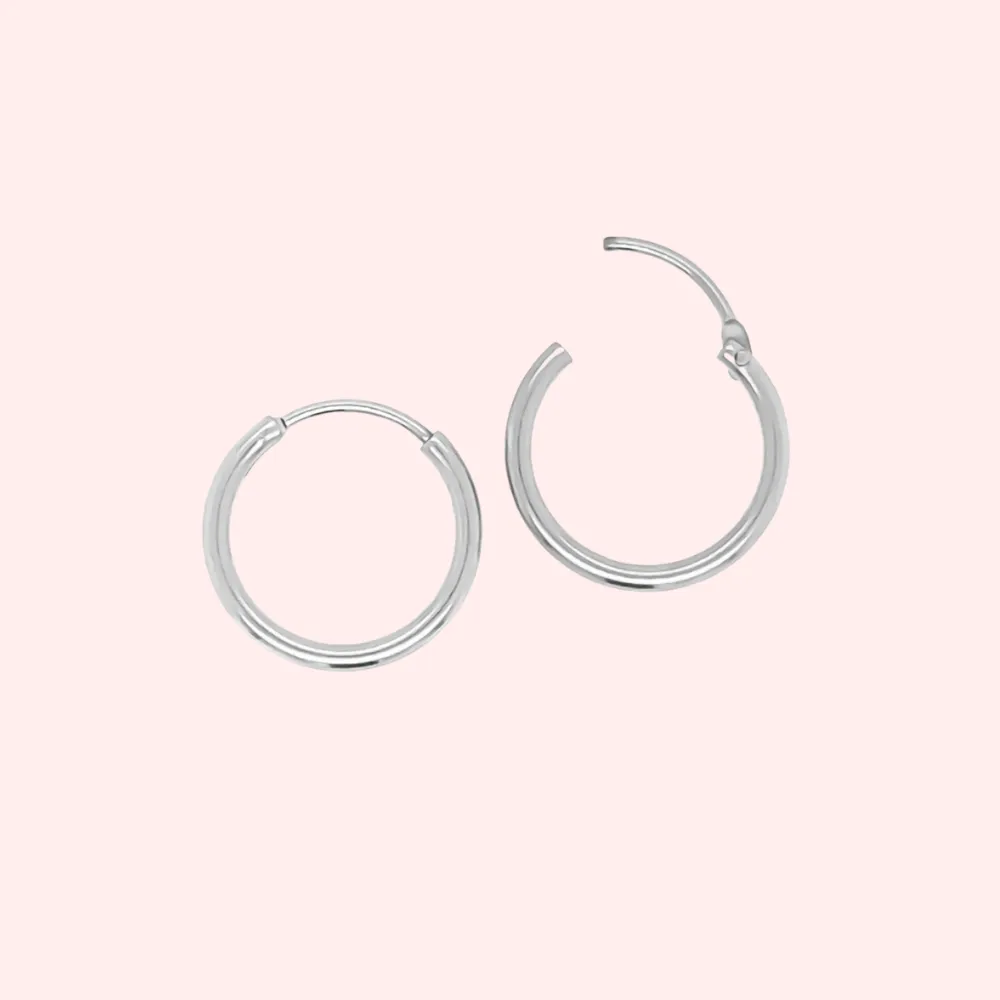 Delicate Hypoallergenic Hoop Earrings