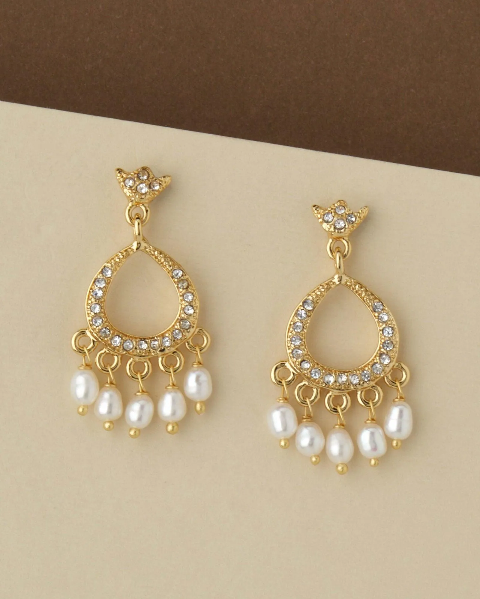 Delicate Stone Studded Jhumka