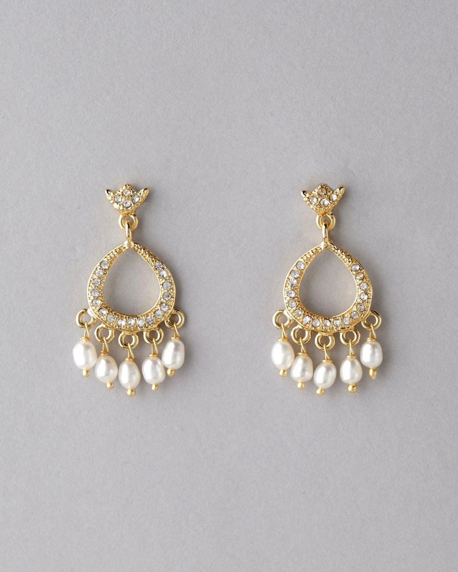 Delicate Stone Studded Jhumka