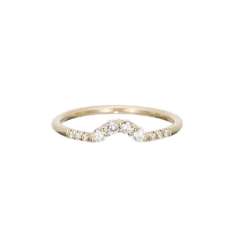 Diamond Arch Ring