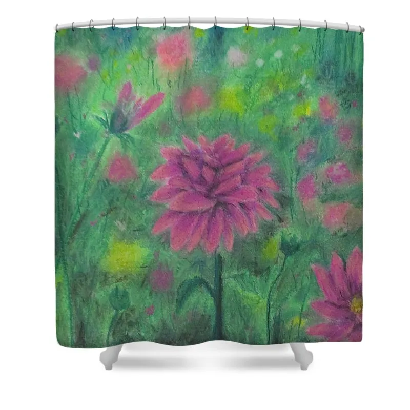 Dreaming of Dahlias ~ Shower Curtain