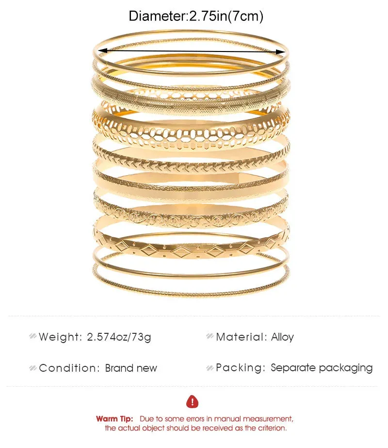 Fashion Stainless Steel Bracelets for Women Twist Texture Bangles Gold Silver Color Jewelry