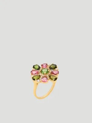 Floral Radiance Ring