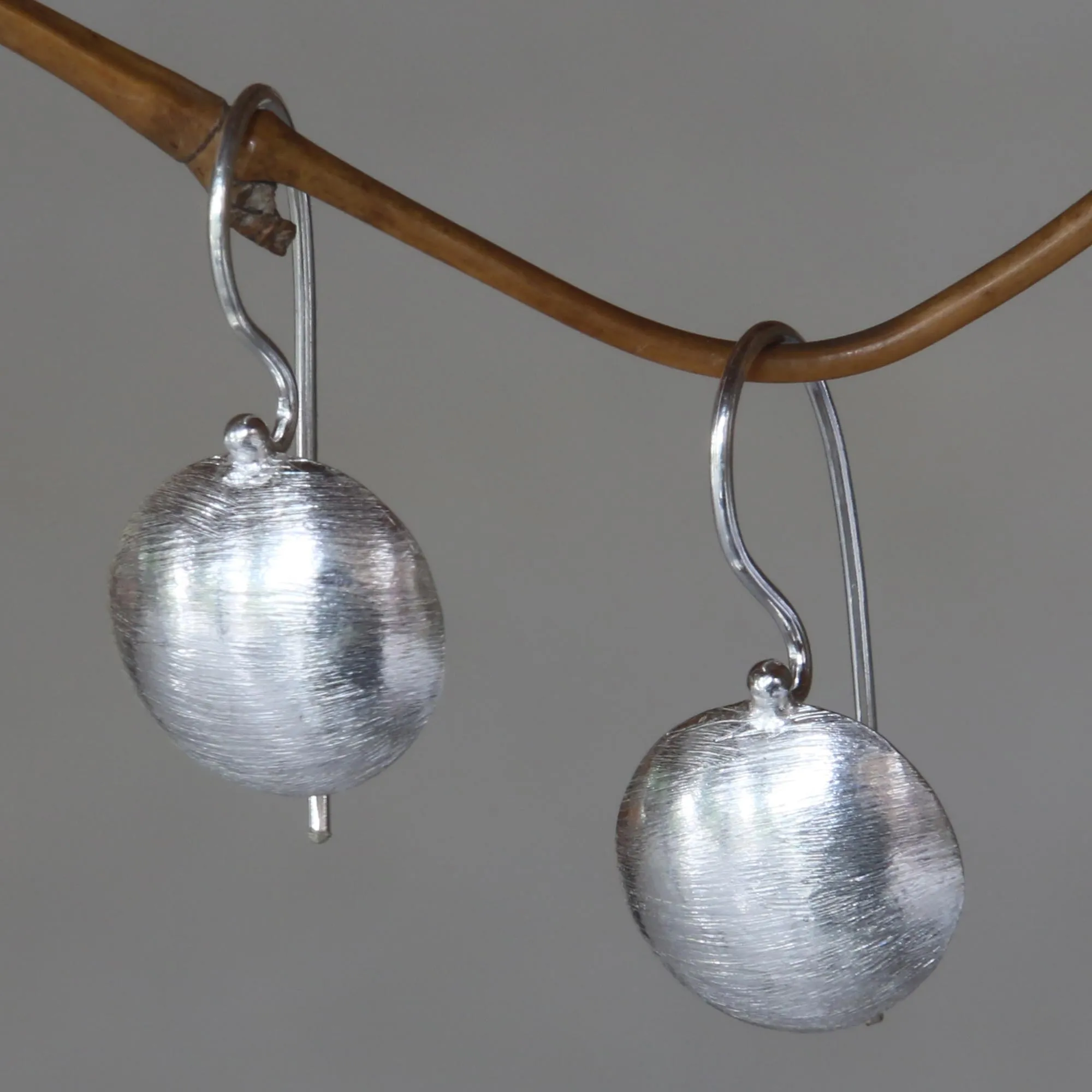 Gleam Sterling Silver Drop Earrings