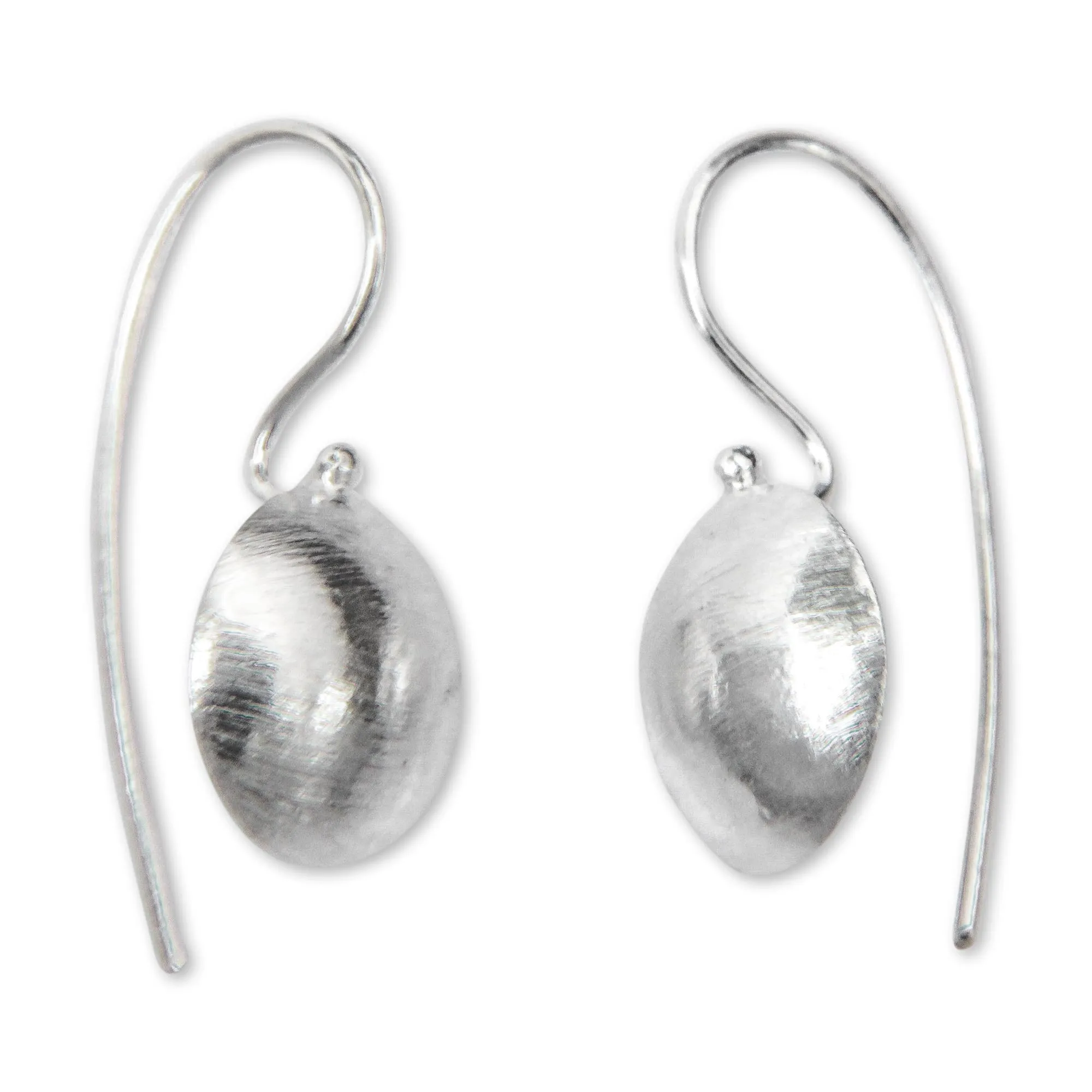 Gleam Sterling Silver Drop Earrings