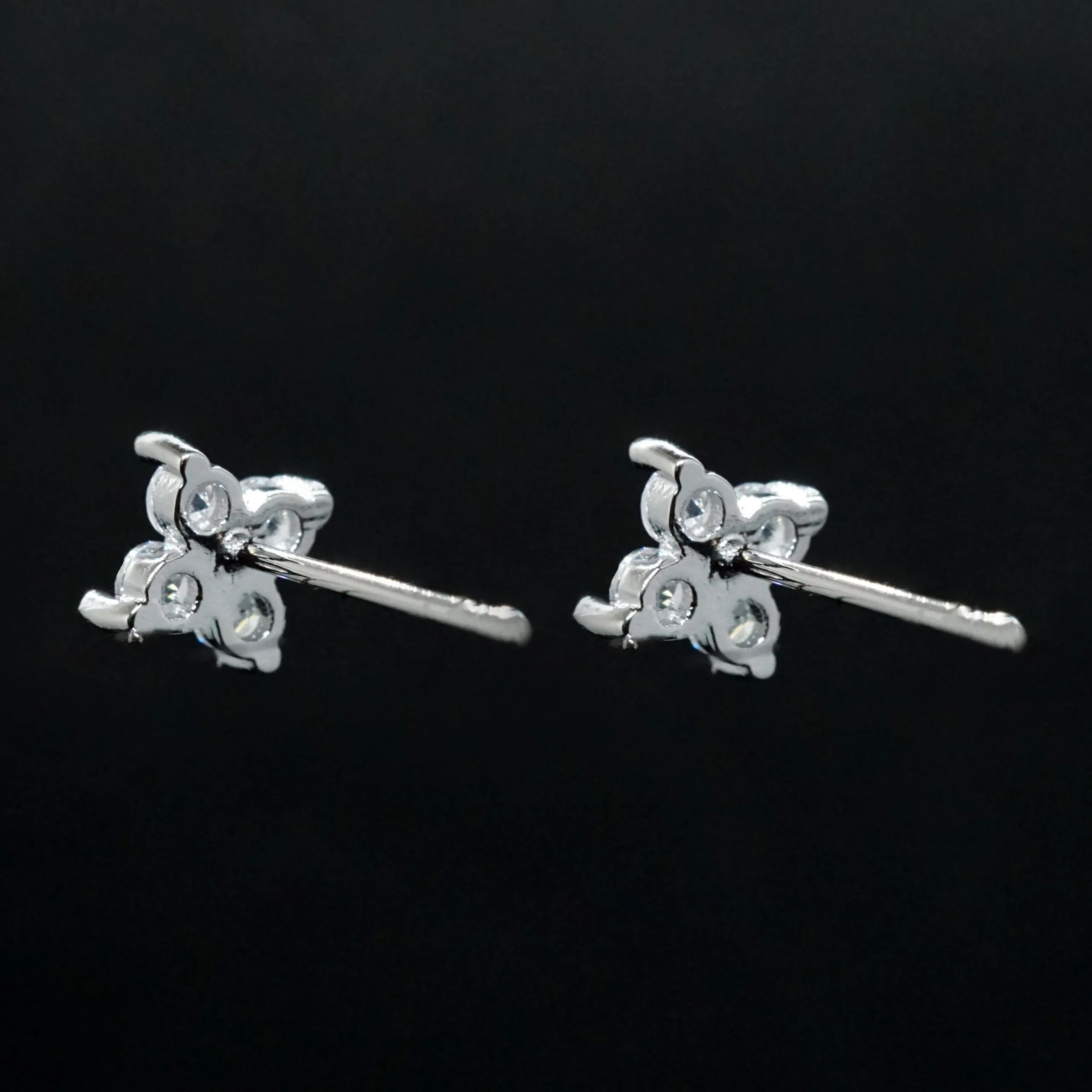 Harper X - Very Tiny Hydrangea Flower Inspired Stud Earrings