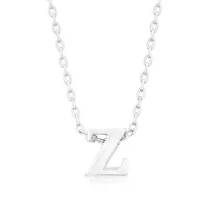 Initial Z Silver Pendant