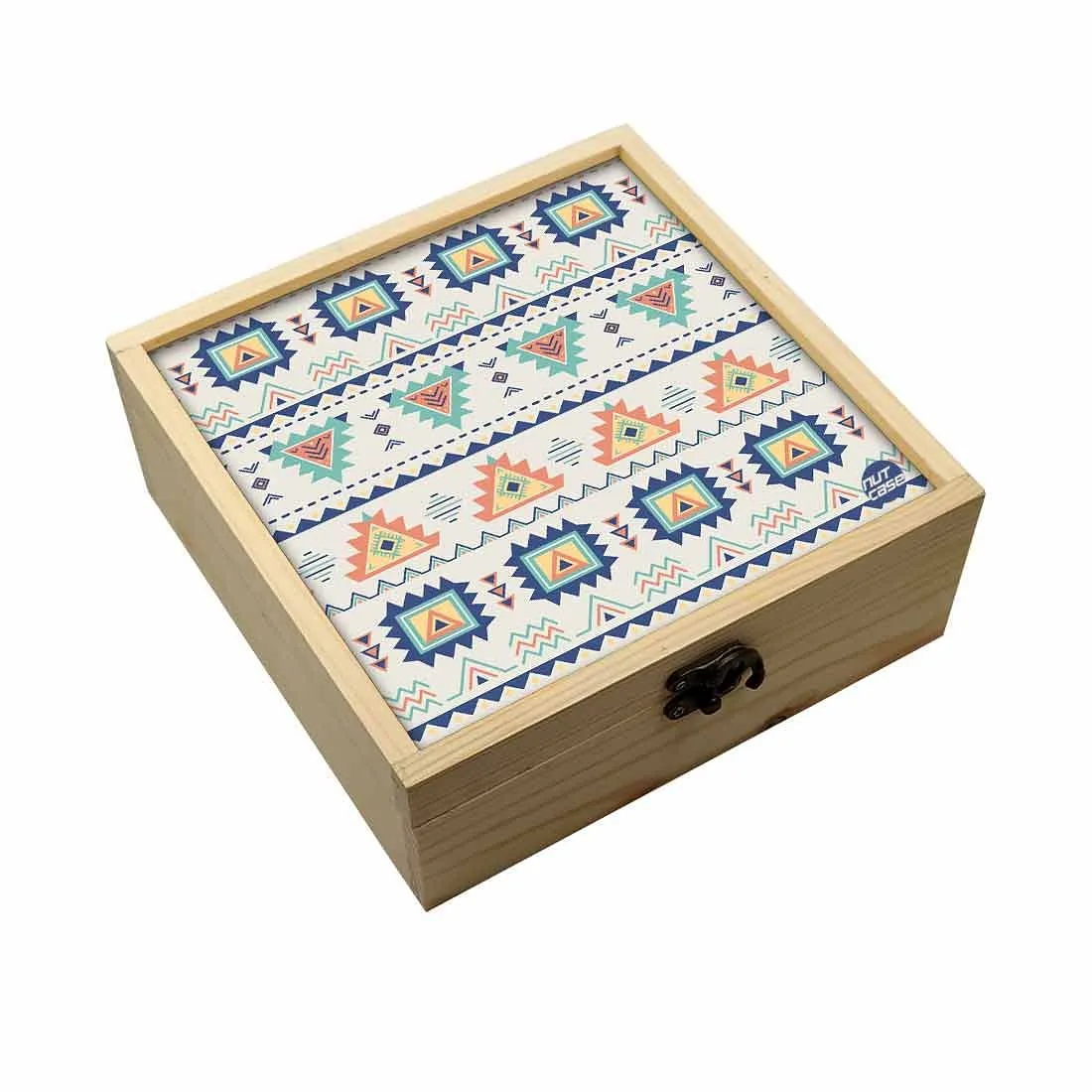 Jewellery Box Makepup Organizer -  Geometric Design