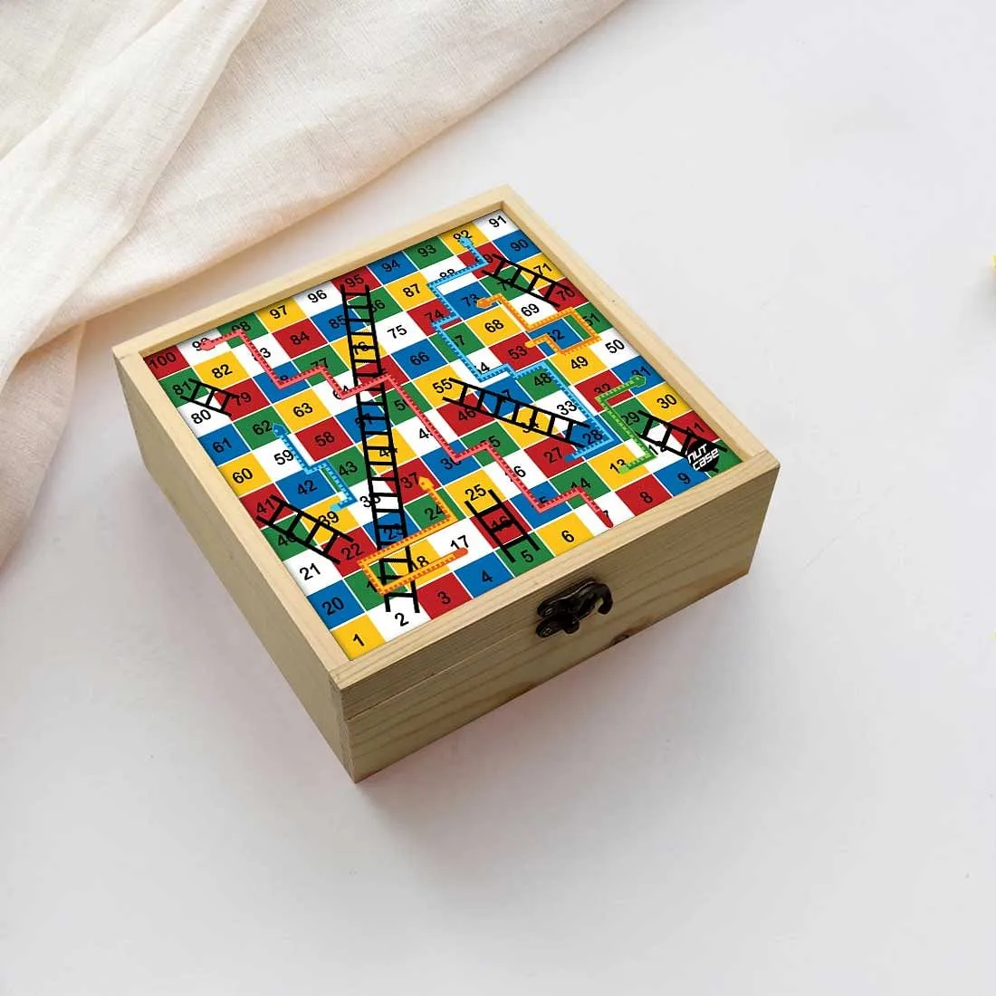 Jewellery Box Makepup Organizer -  Snakes And Ladders