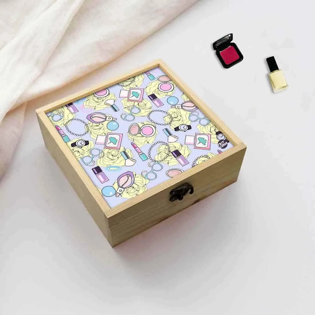 Jewellery Box Wooden Jewelry Organizer -  Fashion