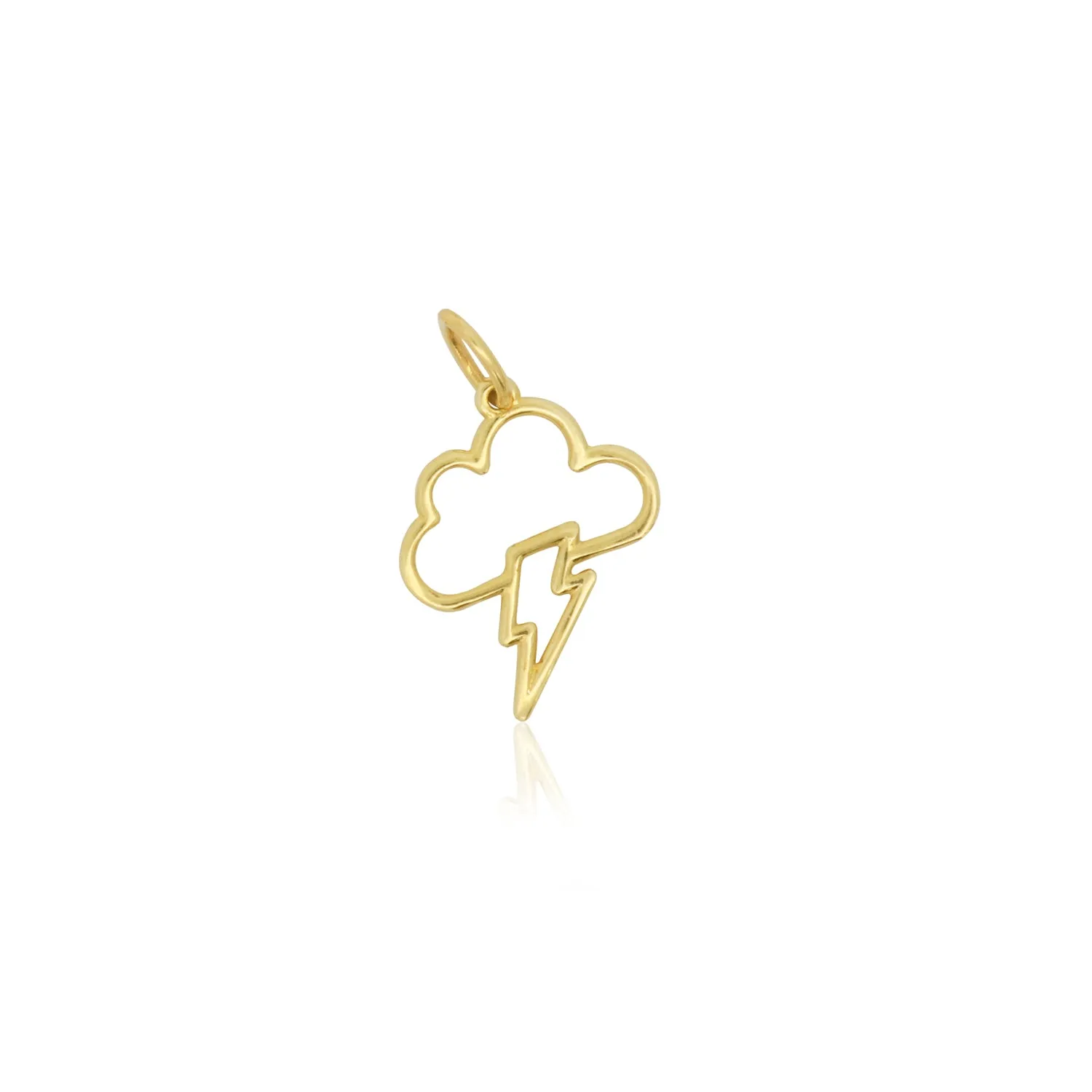 Mini Gold Storm Charm