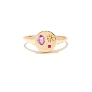 MINI NIGHT MARKET RING - BLUSH