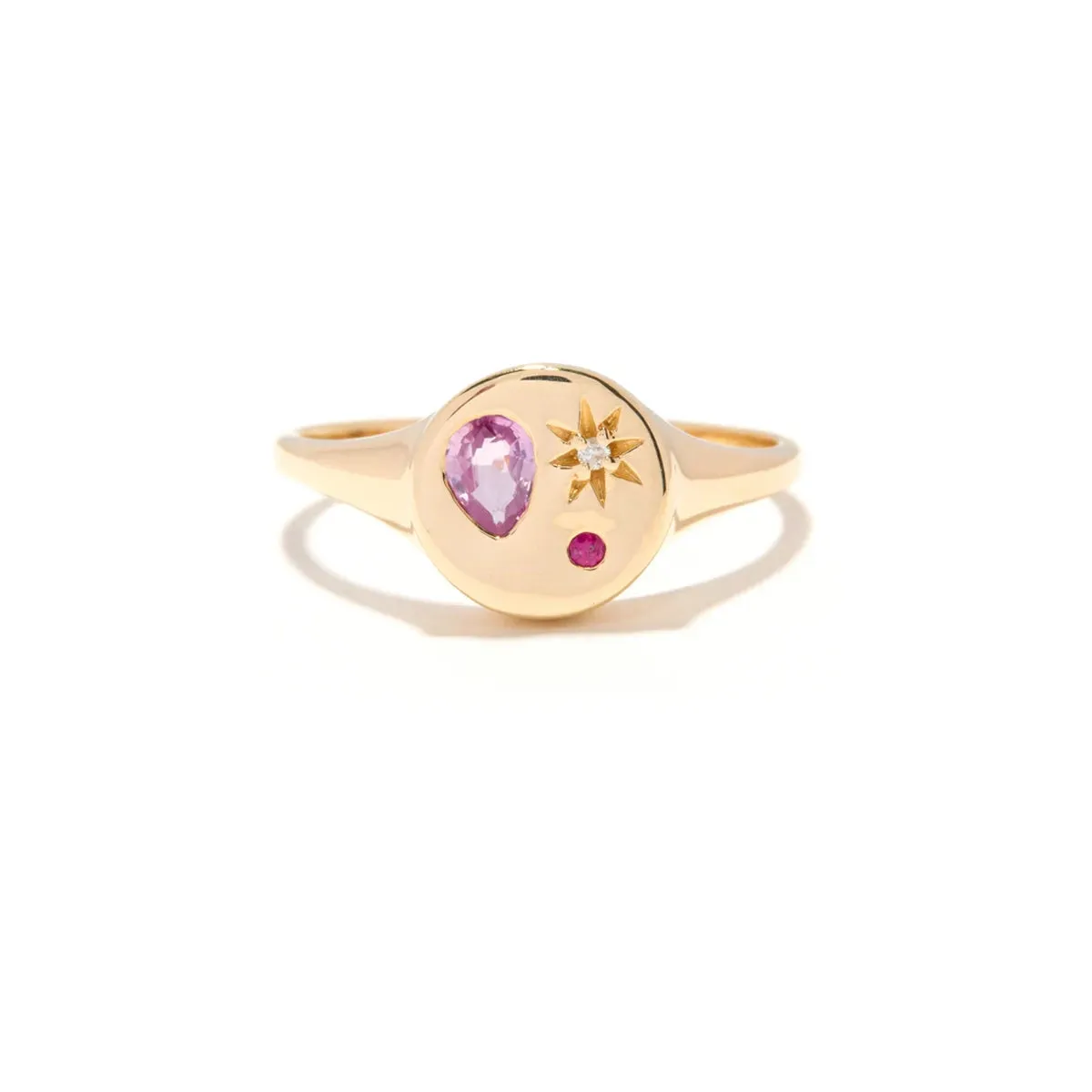 MINI NIGHT MARKET RING - BLUSH