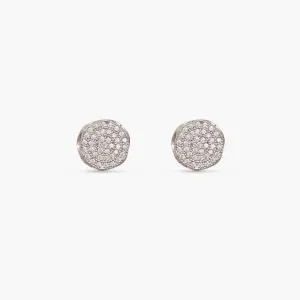 Minimalist CZ Stud Earrings