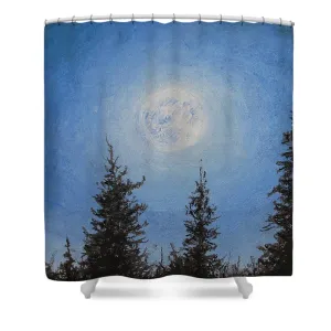 Moon Spooks - Shower Curtain