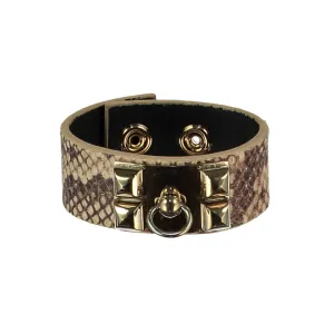 Nicola Tan Leather Cuff