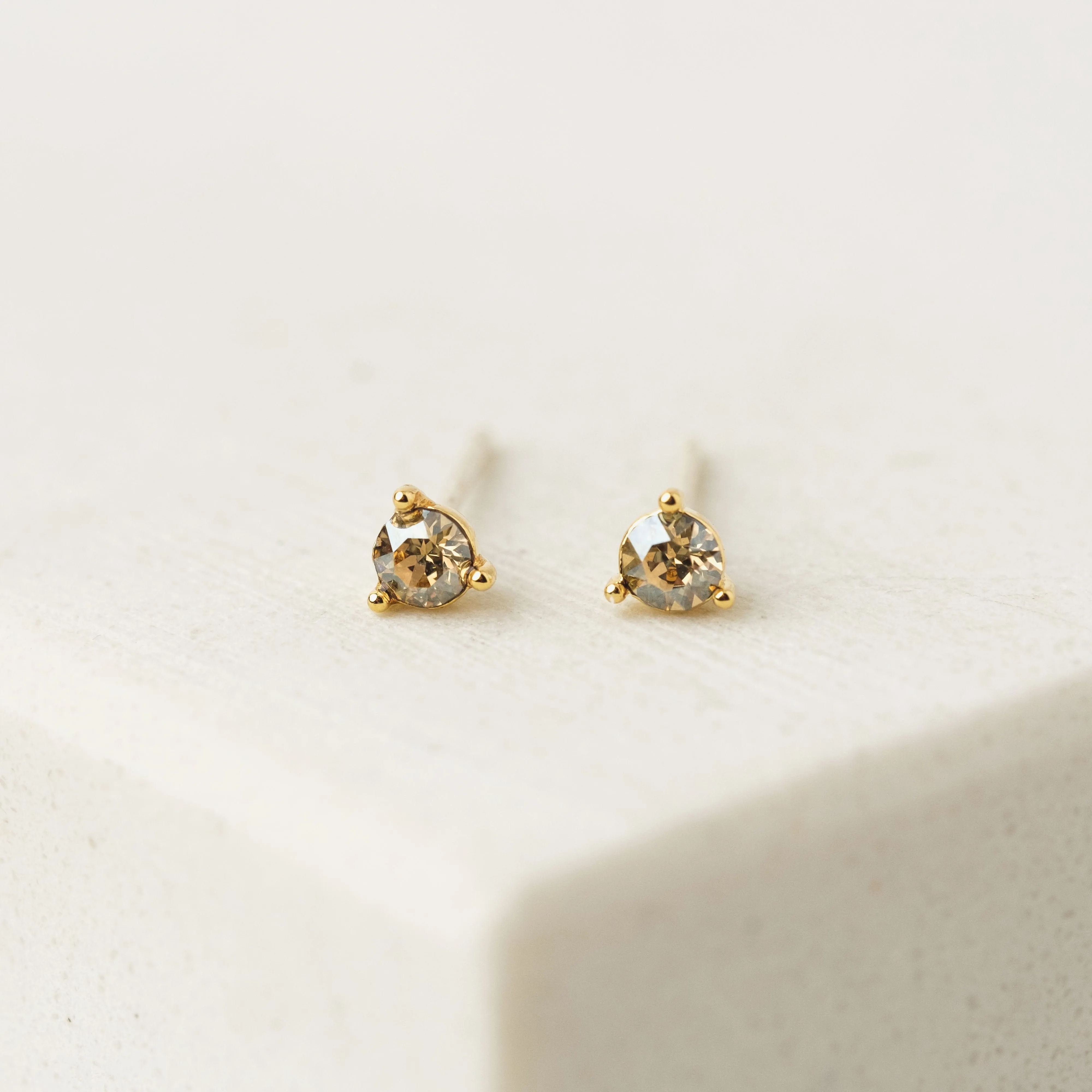 November Kaleidoscope Birthstone Stud Earrings