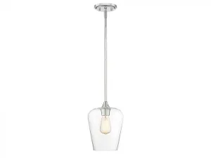 OCTAVE 1 LIGHT PENDANT, POLISHED CHROME