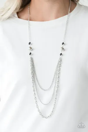 Paparazzi Necklace ~ RITZ It All - Black