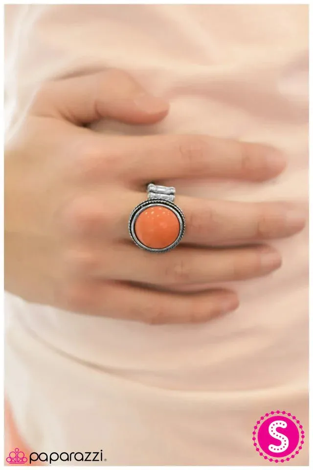 Paparazzi Ring ~ So POPular - Orange