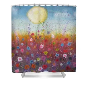 Petalled Skies ~ Shower Curtain