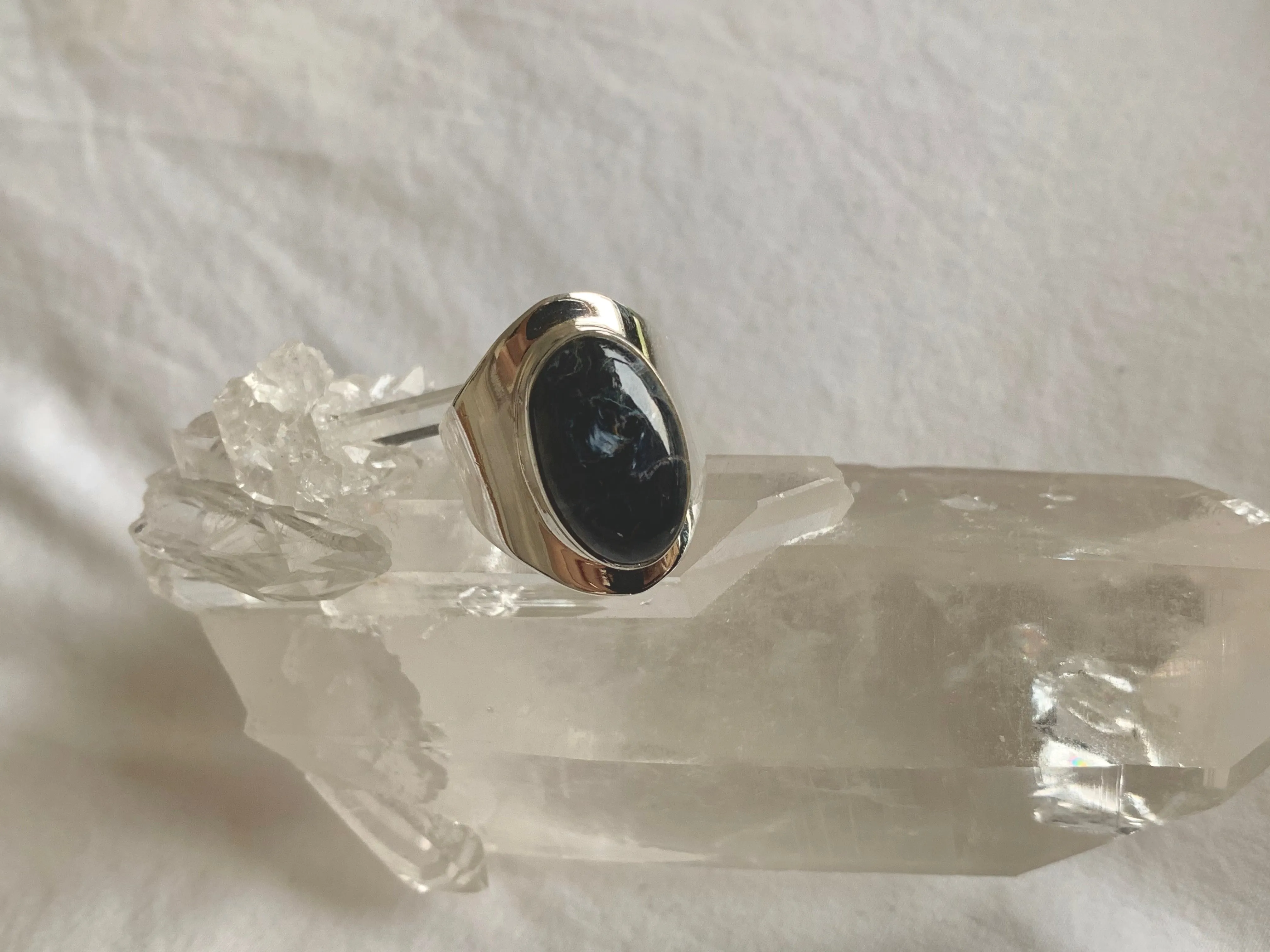 Pietersite Medea Ring - Small Oval