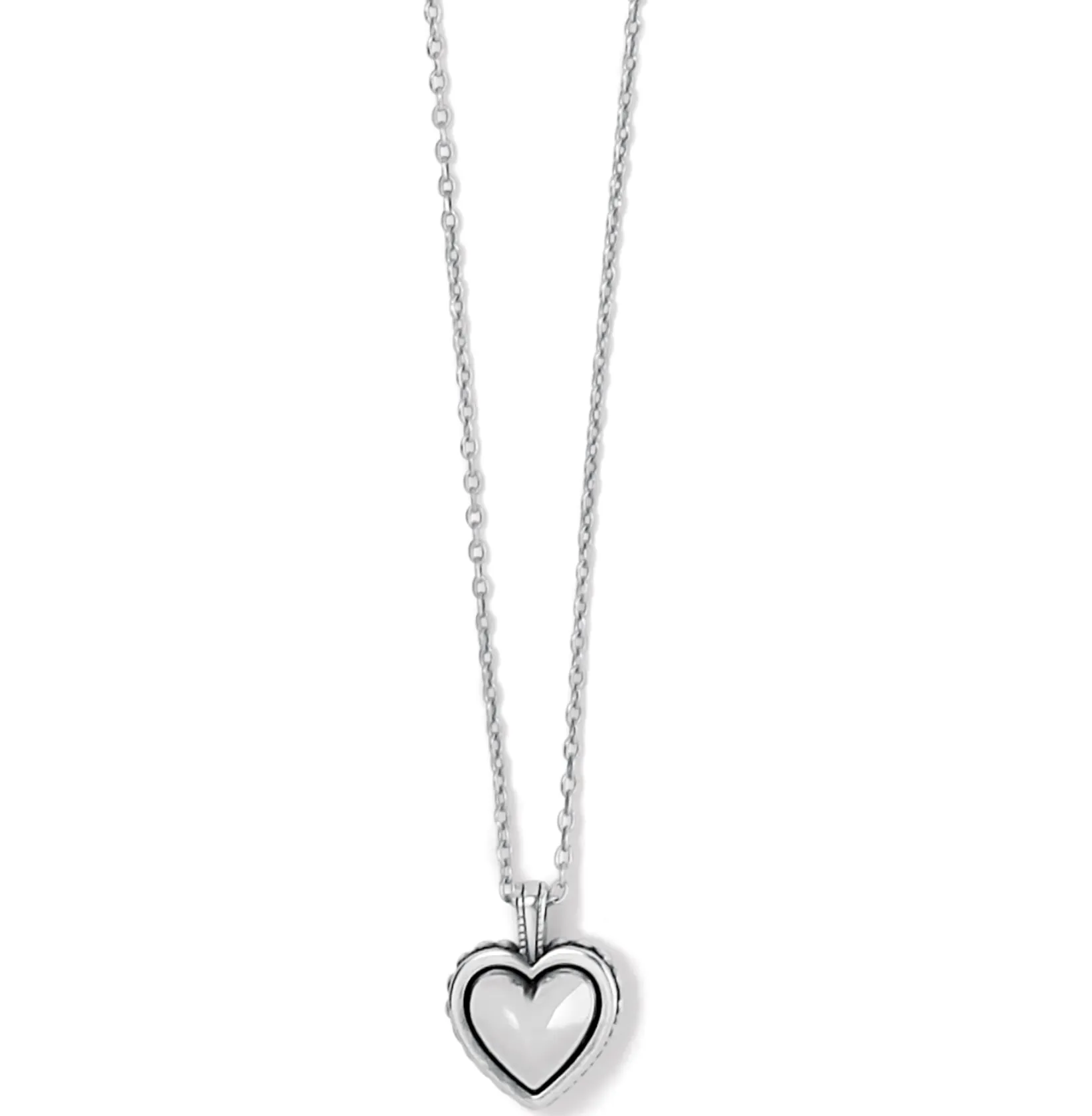 Pretty Tough Bold Heart Petite Necklace