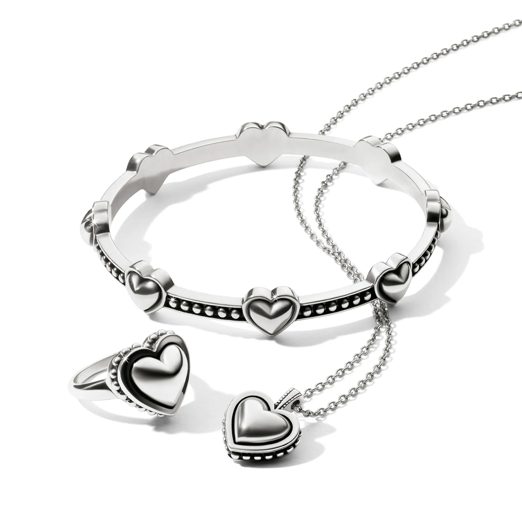 Pretty Tough Bold Heart Petite Necklace