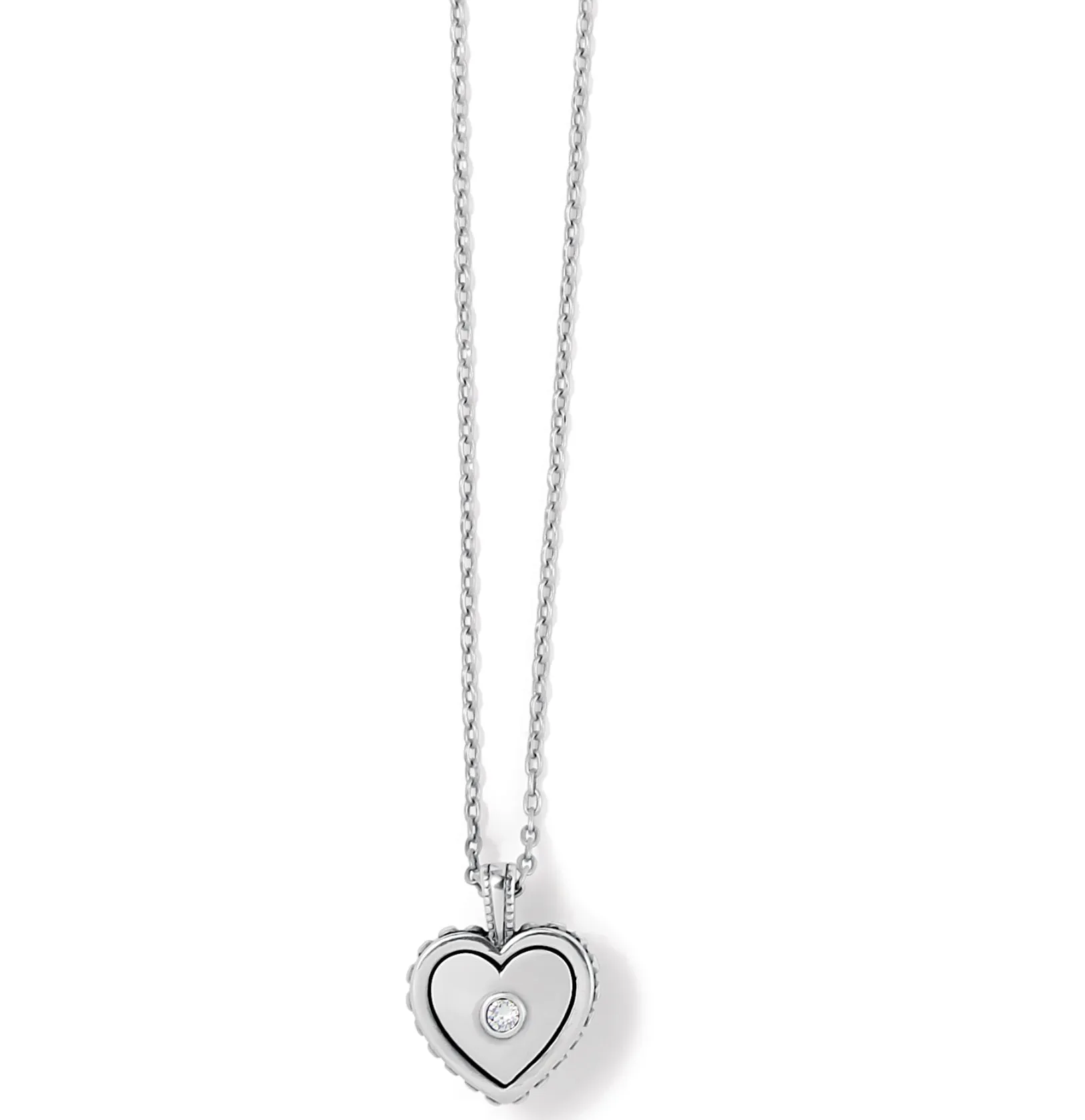 Pretty Tough Bold Heart Petite Necklace