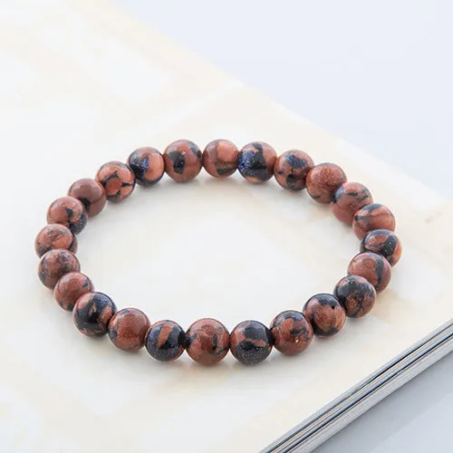 QIHE JEWELRY Tiger Eye Buddha Bracelets Natural Stone Lava Round Beads Elasticity Rope Men Women Bracelet Free Shipping