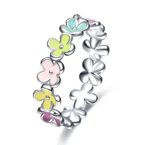 "Colorful Flowers" Ring