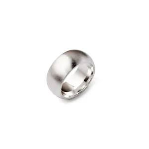 Silver Half Round Band 10mm