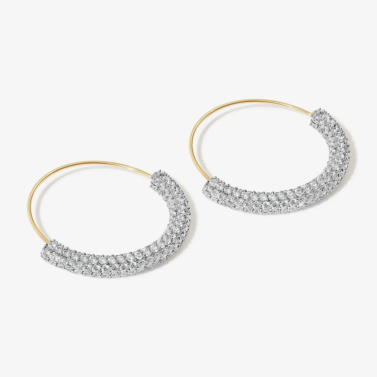 Sim hoop earrings