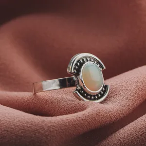 Size 8.5 Opal Shield Ring