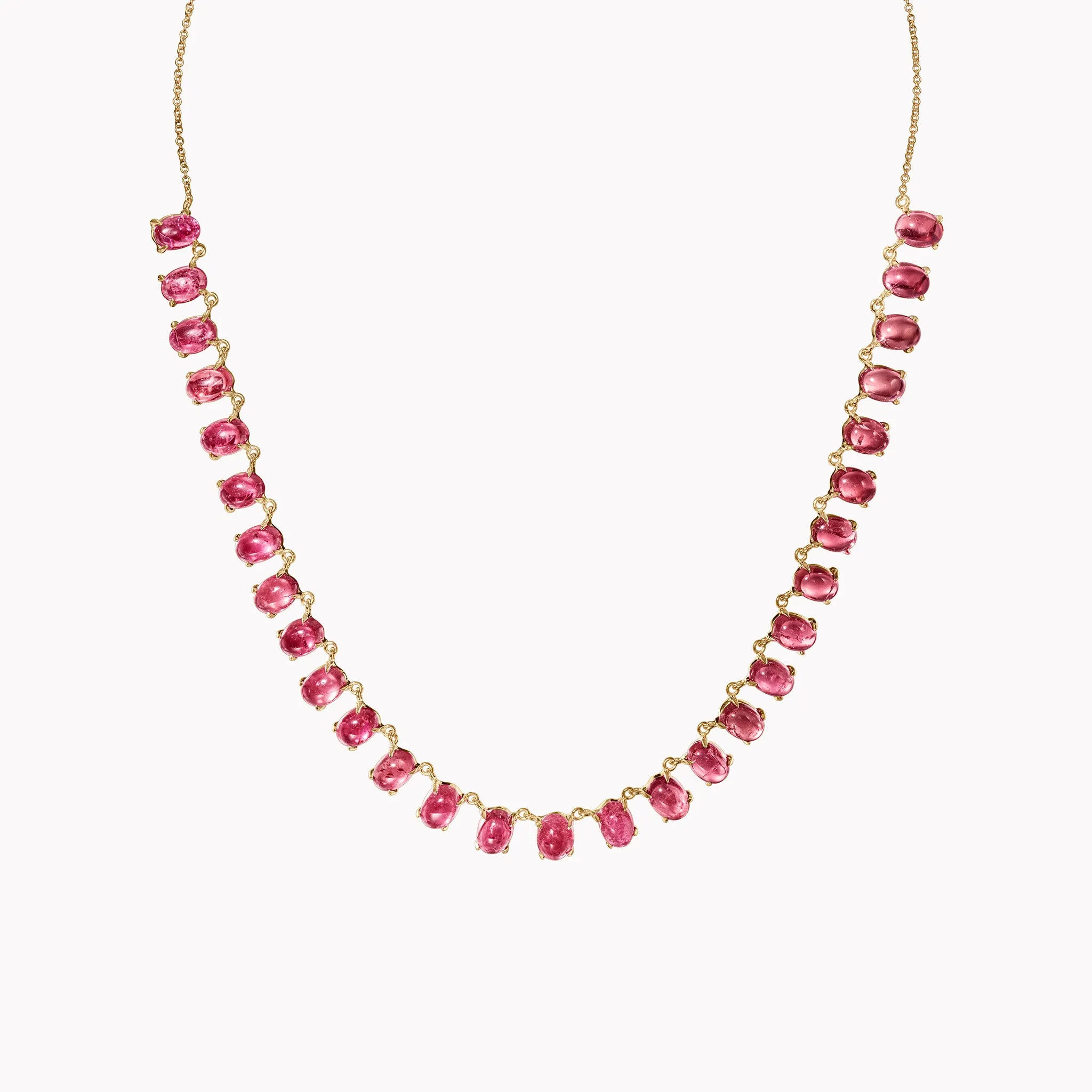 The Lena Magenta Tourmaline Necklace