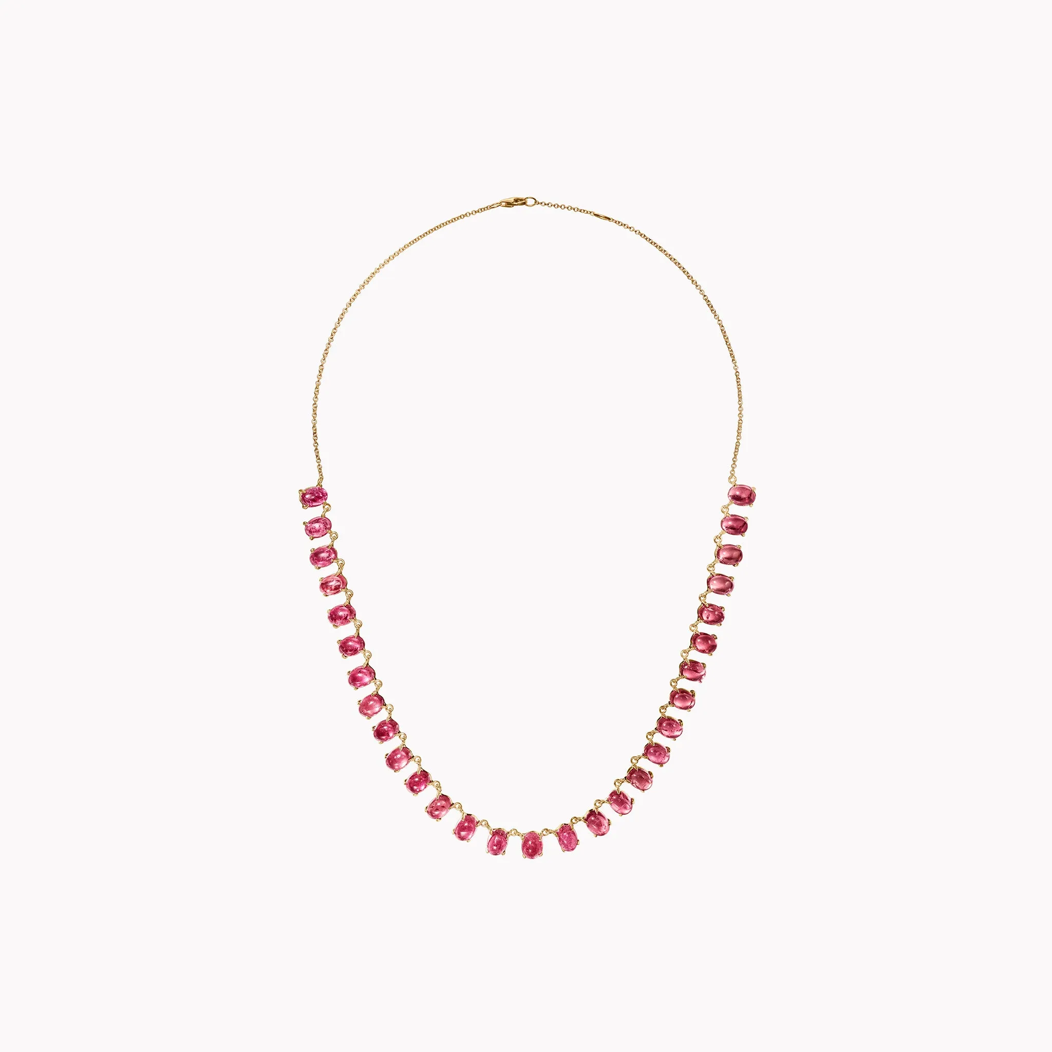 The Lena Magenta Tourmaline Necklace