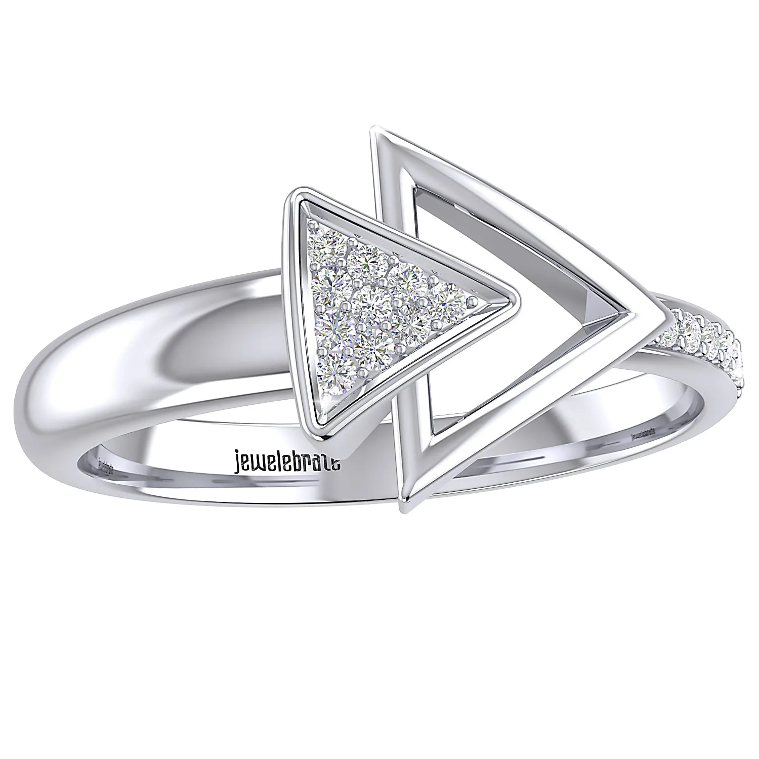 THE SPARKLING ARROW RING