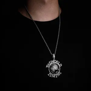 “The World Is Mine” Hip Hop Pendant