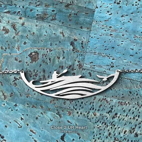 Wild Adventures Stainless Steel Necklaces Handmade in the USA