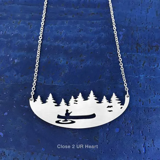 Wild Adventures Stainless Steel Necklaces Handmade in the USA