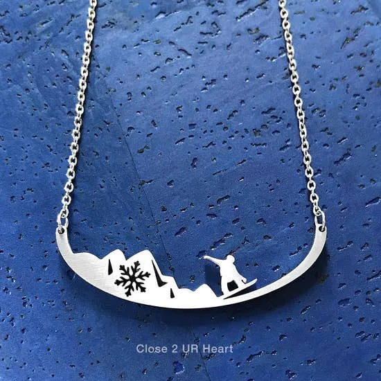 Wild Adventures Stainless Steel Necklaces Handmade in the USA