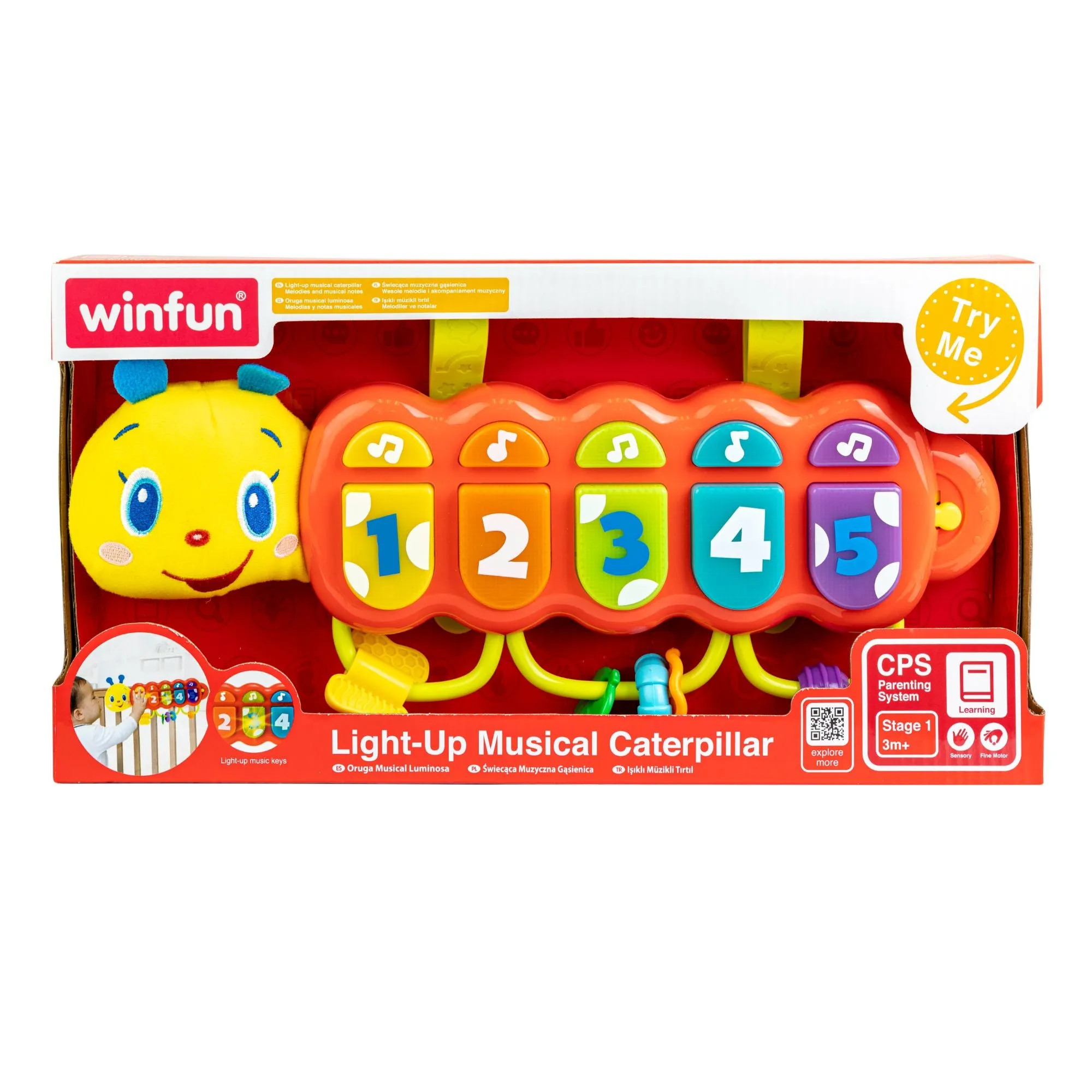 Winfun Light Up Musical Caterpillar